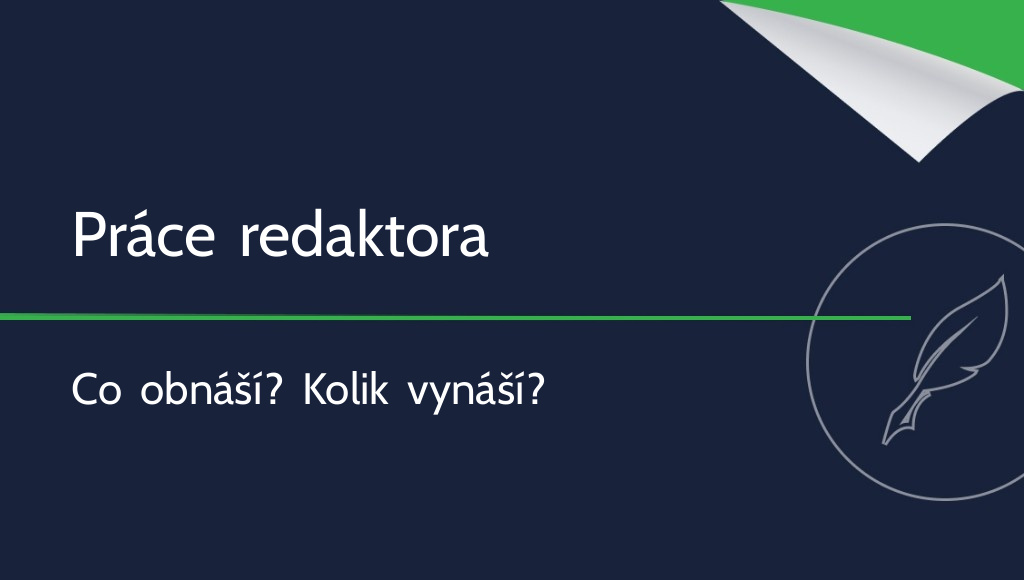 Redakce textů: Vyplatí se práce redaktora?