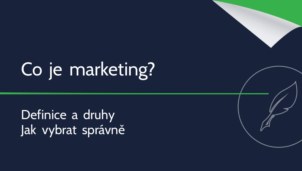 Co je marketing? Definice a druhy