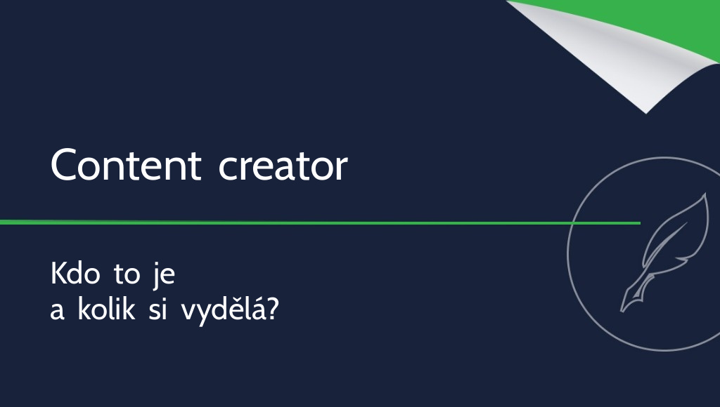 Content creator – kdo to je a kolik si vydělá?
