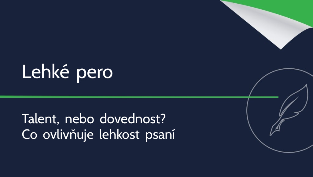 Existuje lehké pero doopravdy?