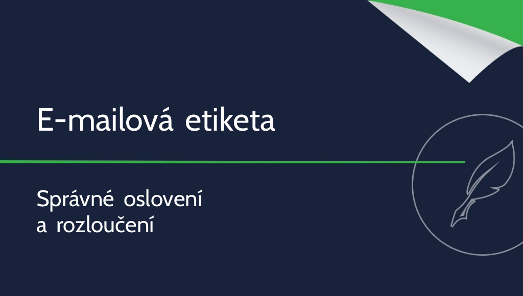 Jak používat zdvořilostní oslovení v e-mailu?